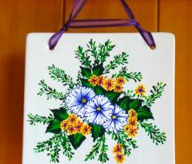 Spring Flowered Wall Art