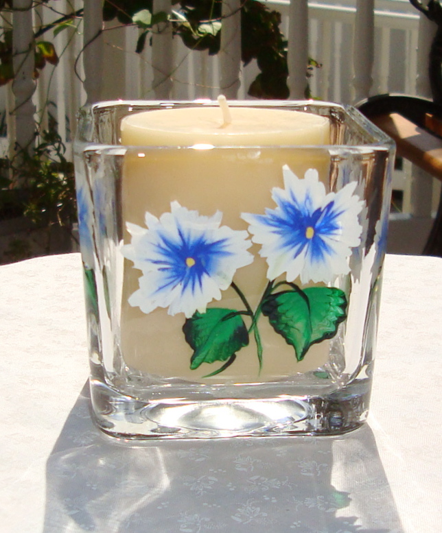 Glass Candle Holder/ Potpourri/ Bridesmaid Gift on Luulla